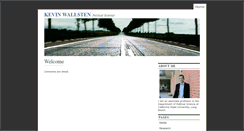 Desktop Screenshot of kevinwallsten.com